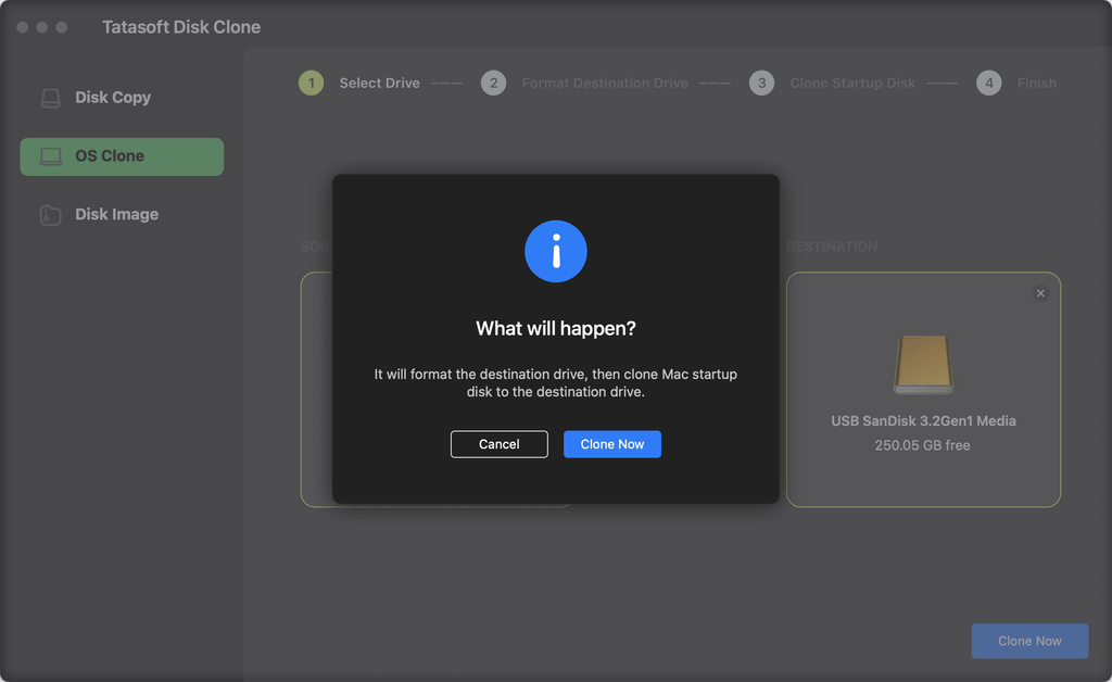 Cloning Mac hard drive to external SSD