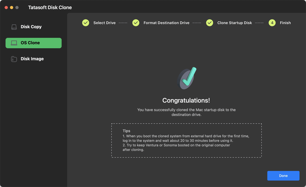 Complete to clone Mac hard drive to SSD