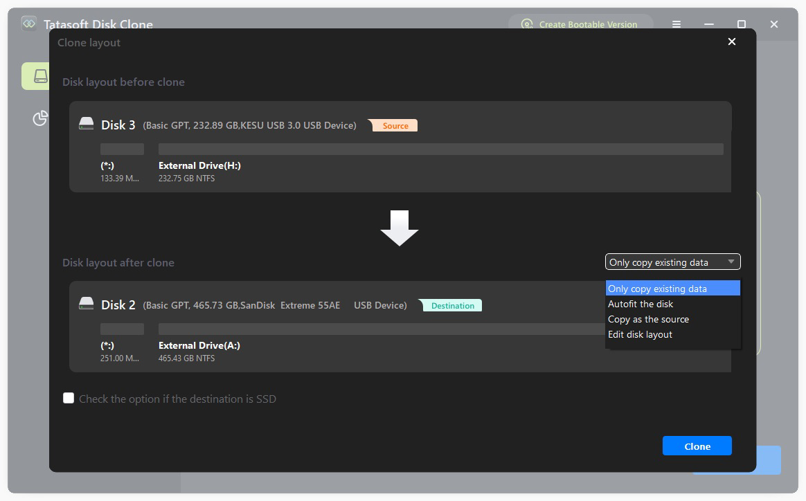 Edit partition layout on M2 SSD