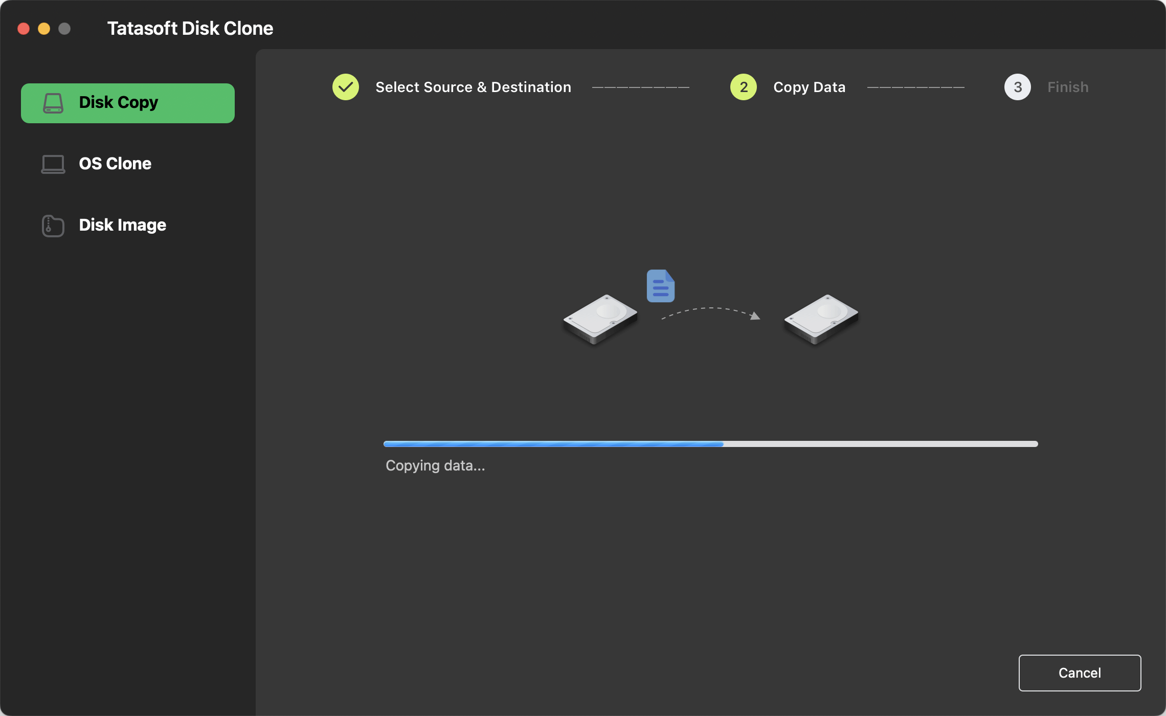 Cloning NTFS data on Mac
