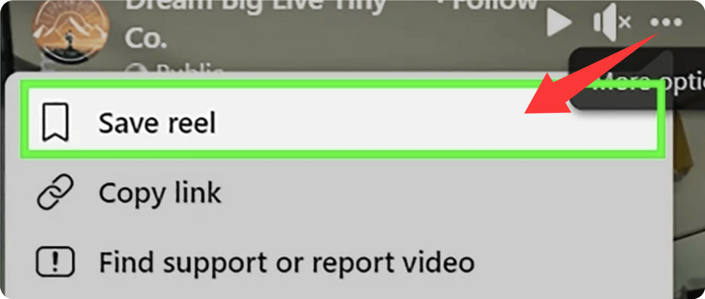 save Facebook Reels without downloading
