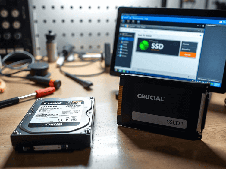 Clone a crucial hard drive to an SSD