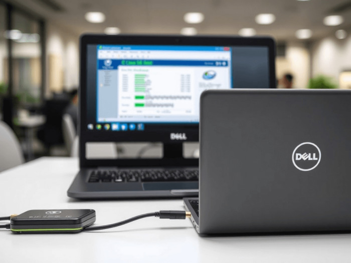 Clone dell laptop hard drive