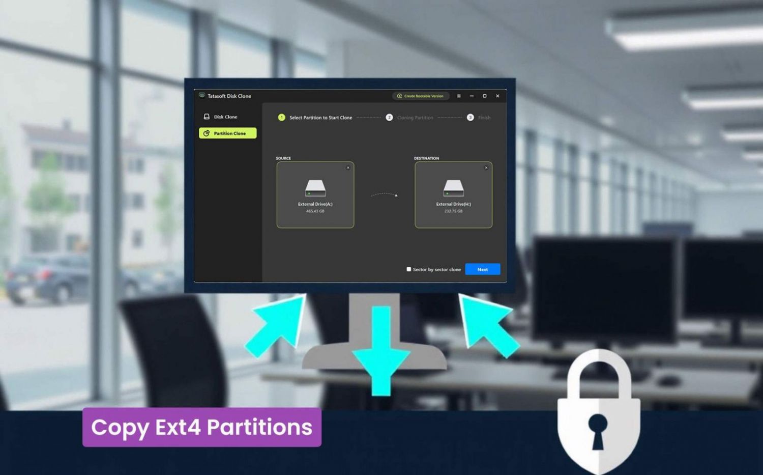 copying Ext4 partitions