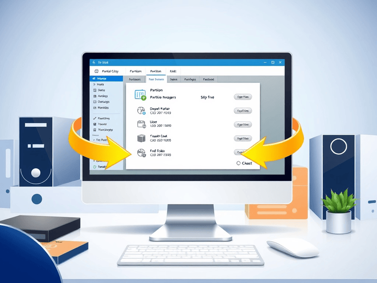 Partition copy software