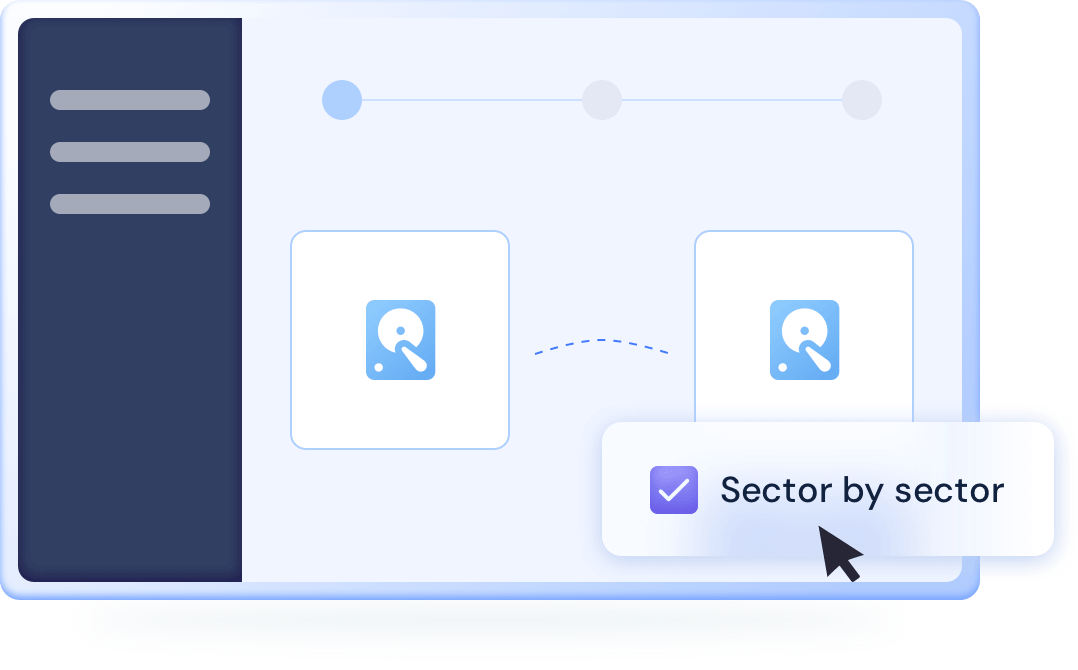 Sector-level cloning