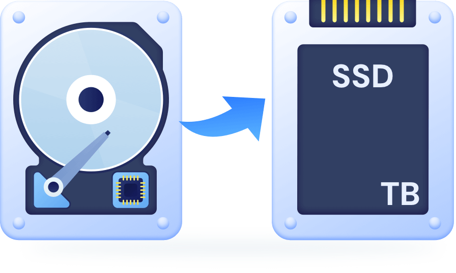 Upgrade HDD to SSD